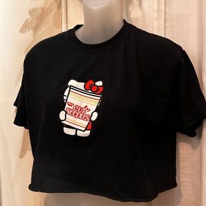 Cropped Hello Kitty T-Shirt